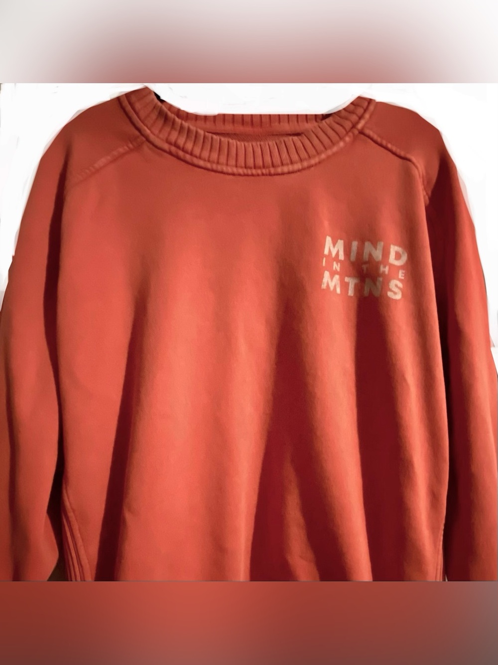 Aerie Crewneck Sweatshirt in Coral